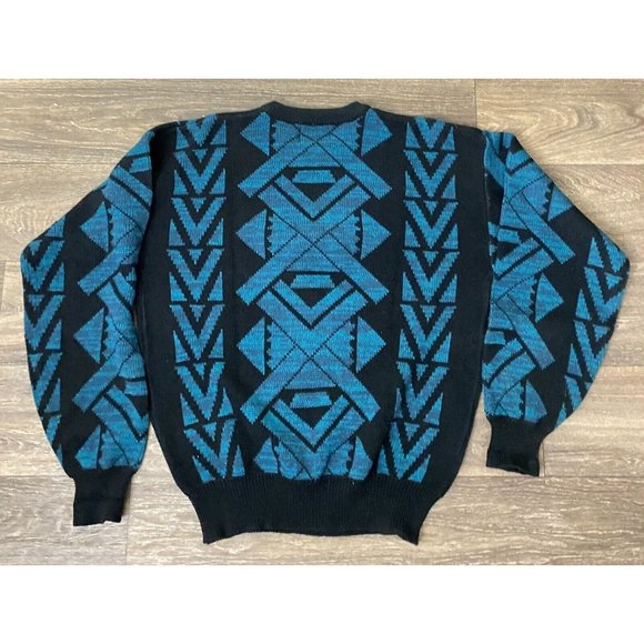 Vintage Weeds Mens Knit Crewneck Sweater - Picture 3 of 3